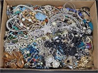 LARGE ASSORTMENT OF COSTUME JEWELRY