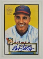 2001 Topps Archives Bob Feller Autographed Card