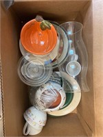 Assorted Box of Glassware