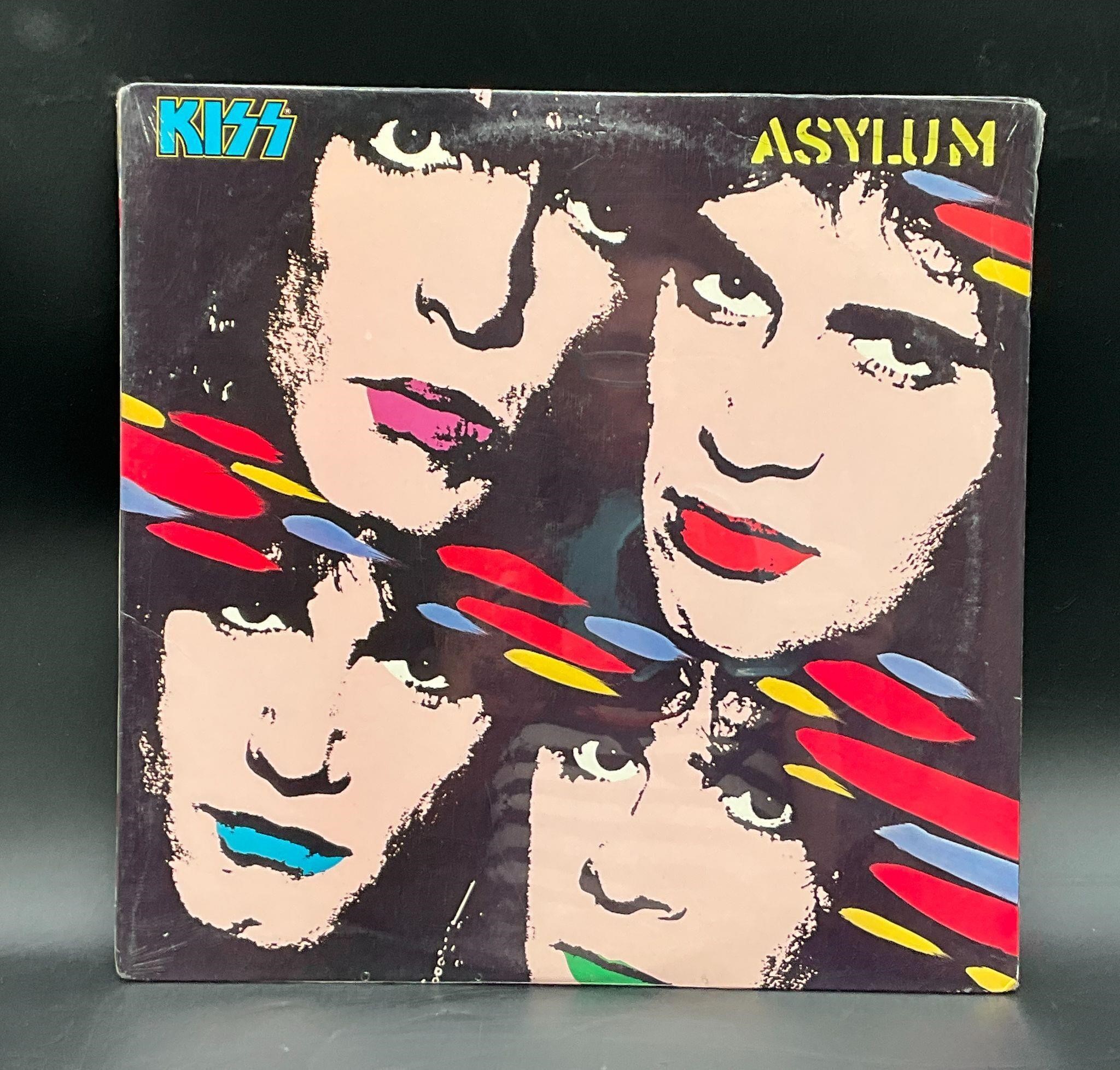 Sealed Original 1985 KISS "Asylum" Glam Rock LP