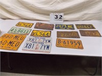 Old License Plate's