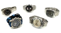 Lot of 5 Assorted Men's Watches.