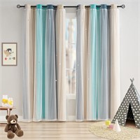 $202  Luvyohmee Ombre Curtains 52W x 63L