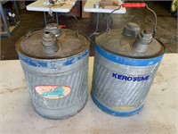 2-metal 5 Gallon Kerosene Cans