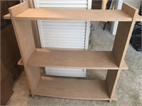 3 Shelf Particle Board Bookshelf