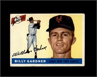 1955 Topps #27 Billy Gardner VG to VG-EX+