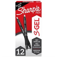 SHARPIE S Gel  Gel Pens  Medium Point  0 7mm
