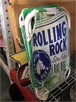 Rolling Rock folding chairs and more