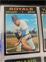 1971 topps BILL BUTLER