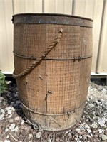 Wood Nail Keg Barrel