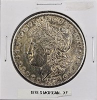 1878 S Morgan Silver Dollar XF