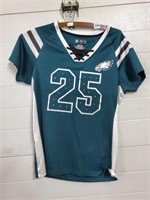 Size Medium Woman's Philly Eagles #25 Jersey