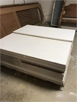 (60) Vinyl Clad Ceiling Tiles