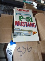 BOX OF AIRPLANE & WAR BOOKS