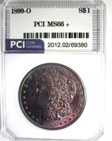 1899-O Morgan MS66+ LISTS $800