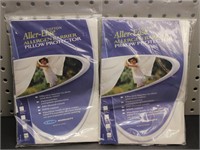 Lot of 2 Aller Ease Pillow Protectors