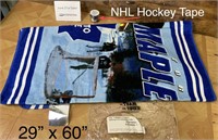 NHL Hockey Tape / Maple Leafs Towel