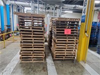 Lot of Approx 60 Wooden Pallets