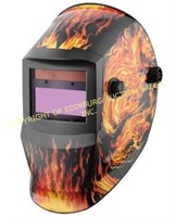 (2) BRAND NEW SOLAR POWER WELDING HELMETS