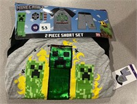 Minecraft 10 Boy's 2pc Set