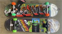 (2) Tony Hawk & Minecraft Skateboards