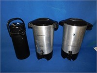 Hamilton beach coffee pots & thermos