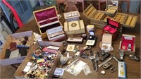 Vintage Jewelry, Jewelry Boxes, Watches & Glasses