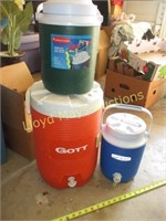 3pc Insulated Beverage Coolers