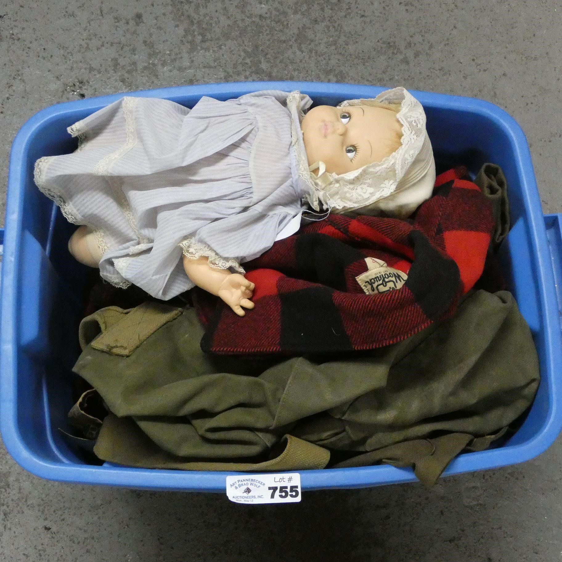 Woolrich Clothing, Doll, Military Duffle Bag