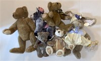 Stuffed Animals incl. Boyd Bear 15”