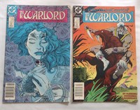DC Comics 8 Book Set 1988 The Warlord #126-133 VG