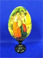 Black Lacquered Fairy Tale Egg