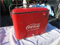 Vintage Coca-Cola Cooler (Double Sided)