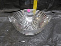 Vintage Manhattan Depression Glass Bowl with