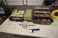 (3) Tackle Boxes - Lures