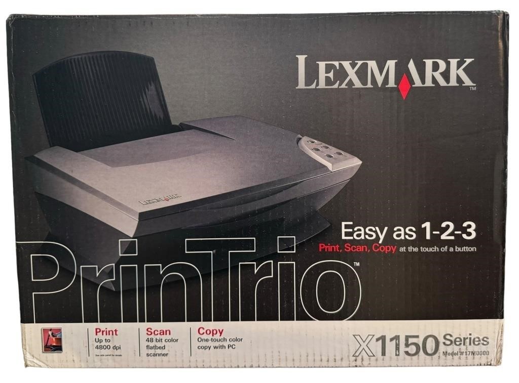 NEW Lexmark PrinTrio Printer
