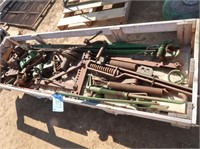 Pallet of JD Plow Parts