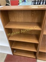 BROWN 4 FOOT BOOK CASE