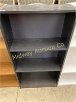 BLACK 4 FOOT BOOK CASE