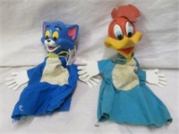 2PC VINTAGE WOODY WOODPECKER AND SYLVESTER