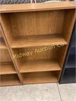 BROWN 4 FOOT BOOK CASE