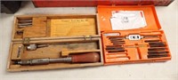 YANKEE TOOL SET NO. 100 IN WOODEN BOX &