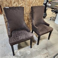 2- Cloth Chairs