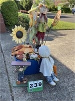 Fall & Scarecrow Decoration Lot