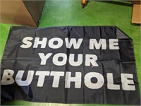 Show Me Your Butthole Flag
