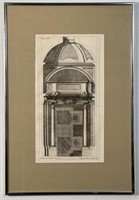 17th or 18th Italian Architectural Engraving