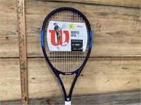 New Wilson tennis racket