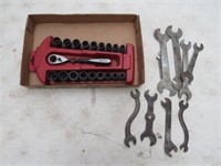 Craftsman Socket Set & Thin Wrenches