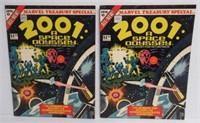 (2) 1976 Marvel Treasury Special 2001: A Space