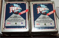 2 Set 1991 Upper Deck H S Nfl Football Cards